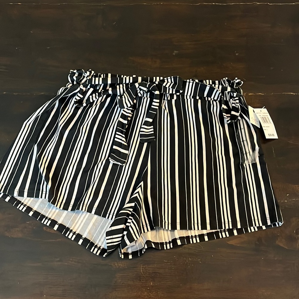 NWT Lightweight Striped Shorts